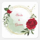 Search for red and white geometric stickers Flowers