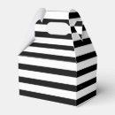 Search for black and white stripe favour boxes Lines