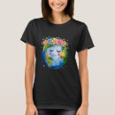 Search for peace on earth tshirts Floral