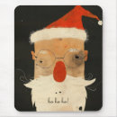 Search for trashy mousepads Santa claus