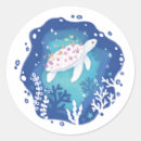 Search for sea turtle art stickers Ocean