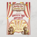 Search for circus 2nd birthday invitations Kids