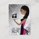 Search for presented business cards Box