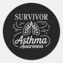 Search for support as awareness stickers Survivor
