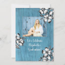 Search for flower graduation invitations Grad party