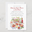 Search for summer picnic invitations Watercolor