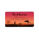 Search for kangaroo return address labels Australia