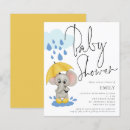 Search for rain baby shower invitations Gender neutral
