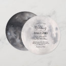 Search for full moon wedding invitations Mystical