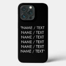 Search for phrase iphone cases Text