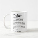 Search for funny leaving mugs Traitor