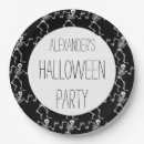 Search for halloween skeleton plates Kids