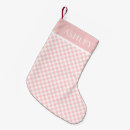 Search for pink christmas stockings Rustic