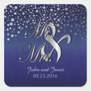 Search for silver anniversary wedding stickers Blue