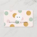 Search for polka dot business cards Interior designer