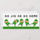 Search for irish seasonal invitations Shamrock
