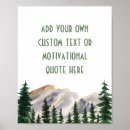 Search for mountain posters Watercolor