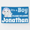 Search for baby announcement boy banners Newborn