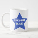 Search for super dad coffee mugs Blue