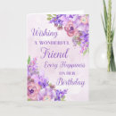 Search for lavender birthday cards Lilac
