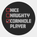 Search for cornhole stickers Santa