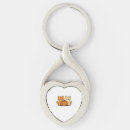 Search for two hearts key rings Cat