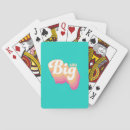Search for alpha playing cards Groovy design