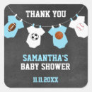 Search for chalkboard thank you stickers Boy