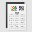 Search for business card calendars Qr code