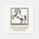 Search for horse napkins Pony