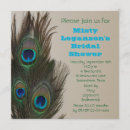 Search for peacock bridal shower invitations Unique
