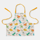 Search for kids dinosaur aprons Triceratops