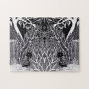 Search for pencil drawing puzzles Black and white