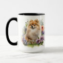 Search for pomeranian mugs Flowers