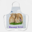 Search for rabbit lover aprons Bunnies