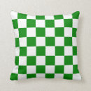 Search for white and green cushions Pattern