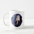 Search for rocket art mugs Cosmic adventure