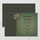 Search for scottish wedding invitations Plaid