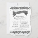 Search for charcoal invitations Neutral