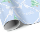 Search for name christmas wrapping paper Blue