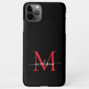 Search for black and red iphone cases Monogrammed