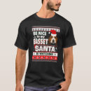 Search for santa is watching tshirts Dog