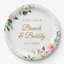 Search for bubbles paper plates Bridal shower
