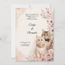 Search for cat wedding invitations Cute