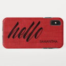 Search for linen texture iphone cases Red