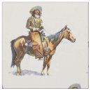 Search for vintage western fabric Cowboy