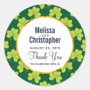 Search for clover wedding stickers Pattern