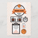 Search for basket ball invitations Sports
