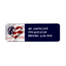 Search for american heart return address labels Usa