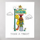 Search for sesame street signs Take a treat